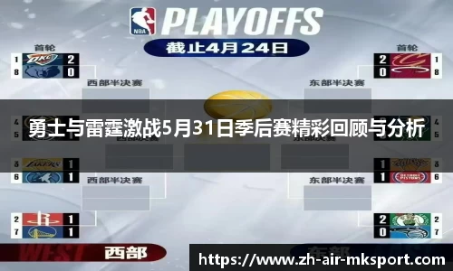 勇士与雷霆激战5月31日季后赛精彩回顾与分析